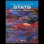 Statistics Data and Models   With Access (Canadian)