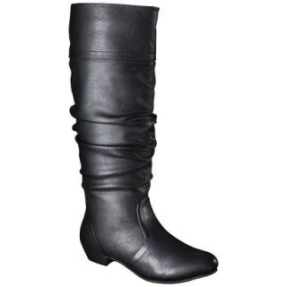 Womens Mossimo Supply Co. Kaylor Slouchy Tall Boot   Black 6