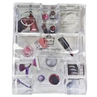 Caboodles Clear Acrylic Counter Tray