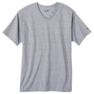 C9 by Champion Mens Active V Neck Tee   Steel Grey M