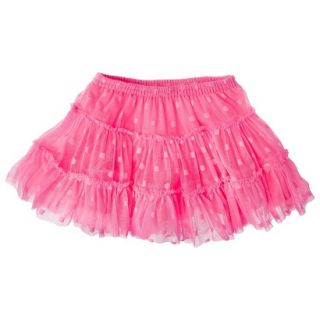 Cherokee Infant Toddler Girls Full Polkadot Skirt   Pink 2T