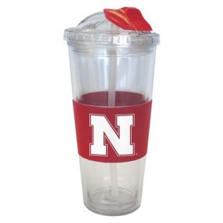 Boelter Brands NCAA 2 Pack Nebraska Cornhuskers No Spill Double Walled Tumbler