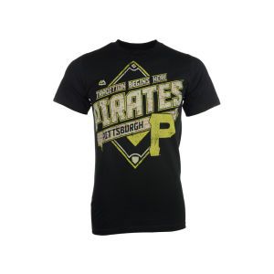 Pittsburgh Pirates Majestic MLB Cooperstown Game Obsessed T Shirt