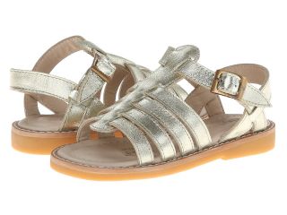 Elephantito Capri Sandal Girls Shoes (Gold)