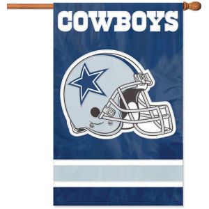 Dallas Cowboys Applique House Flag