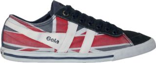 Womens Gola Quota Union Jack   Navy/White/Red Sneakers