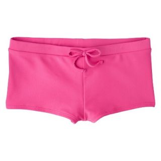 Girls Boyshort Swim Bottom   Pink XL