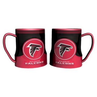 Boelter Brands NFL 2 Pack Atlanta Falcons Game Time Mug   20 oz