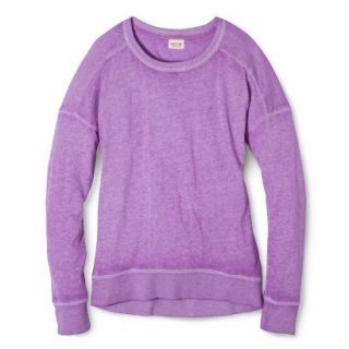 Mossimo Supply Co. Juniors Crew Neck Sweatshirt   Meadow Violet XS(1)