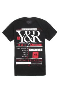 Mens Young & Reckless T Shirts   Young & Reckless Lock Up T Shirt