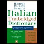 Harper Collins Sansoni Italian Dictionary