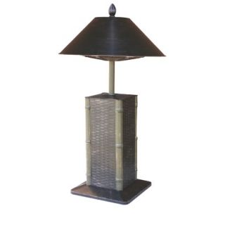 Endless Summer Electric Heater Table Lamp   Sumatra