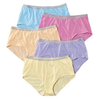 Fruit Of The Loom Womens 5 Pack Fit for Me Brief   White 12