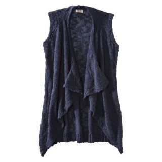 Mossimo Supply Co. Juniors Knit Vest   Navy XL(15 17)