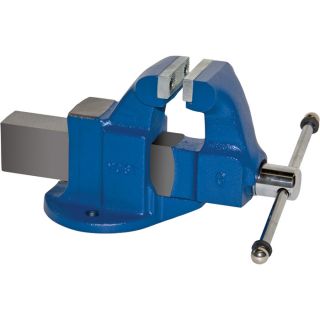 Yost Heavy Duty Industrial Machinist Bench Vise   Stationary Base, 3 Inch Jaw