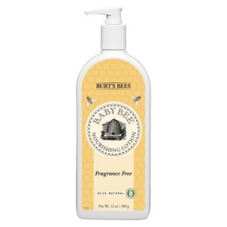 Burts Bees Baby Bee Fragrance Free Nourishing Lotion with Pump   12 oz