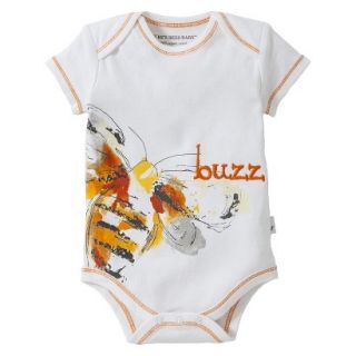 Burts Bees Baby Newborn Neutral Buzz Bodysuit   Cloud 24 M