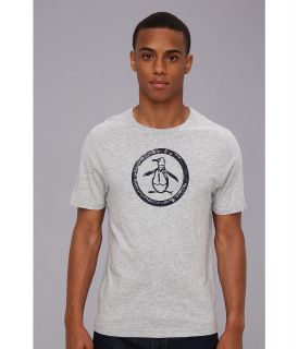Original Penguin Circle Logo Tee Mens T Shirt (Gray)