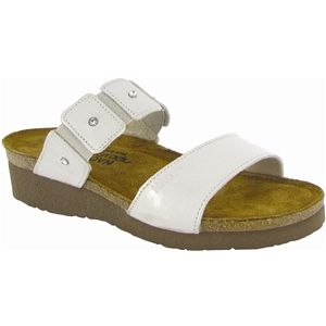 Naot Womens Ashley Dusty Silver Sandals, Size 43 M   4906 B23