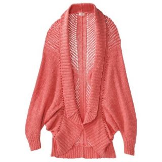 Mossimo Supply Co. Juniors Plus Size Open Sweater   Orange 1