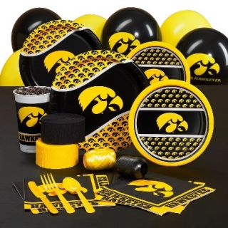 Iowa Hawkeyes College Party Pack for 16 Guests