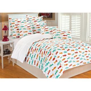 Aruba Fish 3 piece Comforter Set