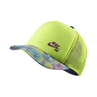 Nike SB Printed Mesh Kids Adjustable Hat   Green