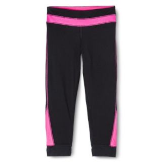C9 by Champion Womens Must Have Capri Tight W/ Mesh   Pink L