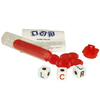 Left Center Right Dice Game   Red