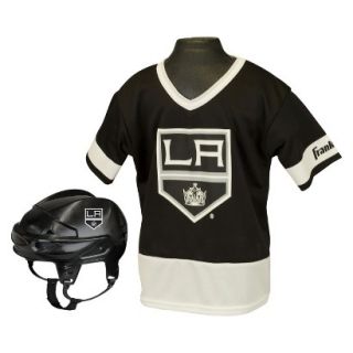 Franklin sports NHL Kings Kids Jersey/Helmet Set  OSFM ages 5 9