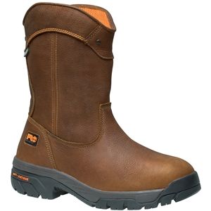 Timberland Mens Timberland Pro Helix WP Wellington Composite Toe Tan Boots, Size 7.5 M   88536