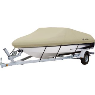 Classic Accessories DryGuard Extreme Duty Waterproof Boat Cover   Fits 20ft. 
