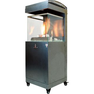 Lava Heat Italia Pandora Y5 Outdoor Heater   41,000 BTU, Propane, Carbon Gray