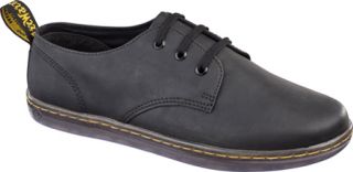 Mens Dr. Martens Tyrone 3 Eye Shoe   Black Greasy Lamper Casual Shoes