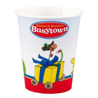 Richard Scarrys Busytown 9 oz. Cups