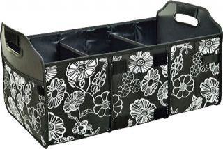 Picnic at Ascot Collapsible Trunk Organizer Print   Night Bloom Organizers