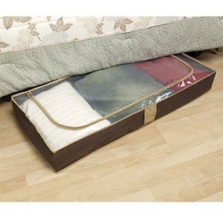 Household Essentials Under Bed Chest Brown 6 x 41 x 18
