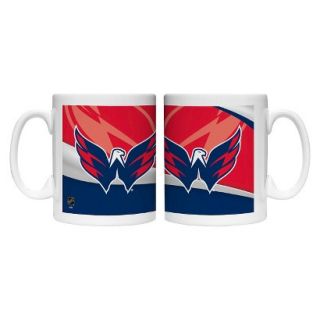 Boelter Brands NHL 2 Pack Washington Capitals Wave Style Mug   Multicolor (15