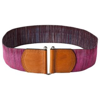 Mossimo Supply Co. Wide Belt   Burgundy M