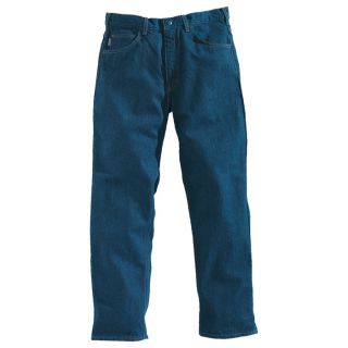 Carhartt Flame Resistant Relaxed Fit Denim Jean   46 Inch Waist x 30 Inch