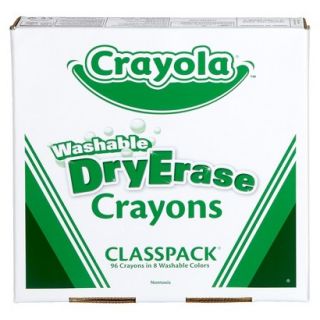 Crayola Dry Erase Crayon Classpack