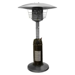 Garden Sun Tabletop Patio Heater   Hammered Bronze and Stainless Steel