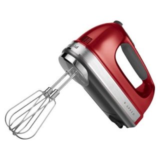 KitchenAid 9 Speed Hand Mixer   Candy Apple Red