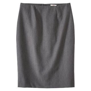 Merona Petites Classic Pencil Skirt   Gray 18P