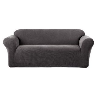 Sure Fit Oxford 2pc Sofa Slipcover   Gray