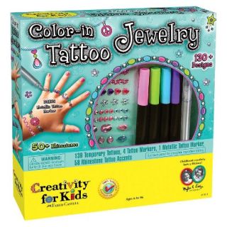 Creativity For Kids Color in Tattoo Jewelry