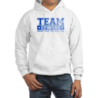  Team Edward (Sexy)   Blue Hooded Sweatshirt