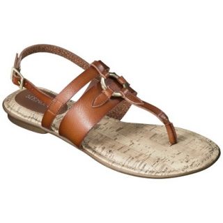 Womens Merona Kiana Sandal   Cognac 7