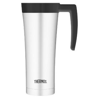 Thermos Sipp Vacuum Insulated Stainless Steel Mug with Handle   Silver (16 oz)