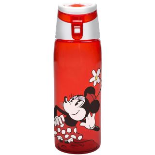ZAK DESIGNS Minnie Mouse 25 oz. Tritan Water Bottle, Red